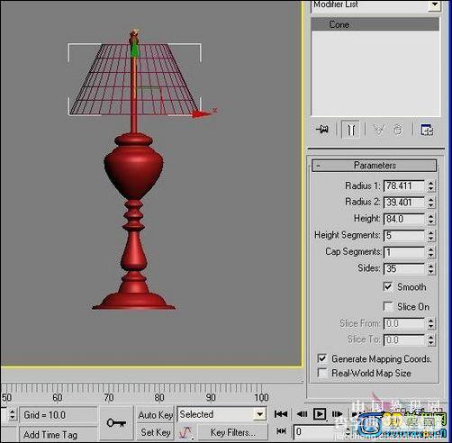 3DMAX制作一盏桐油灯的建模及渲染教程6