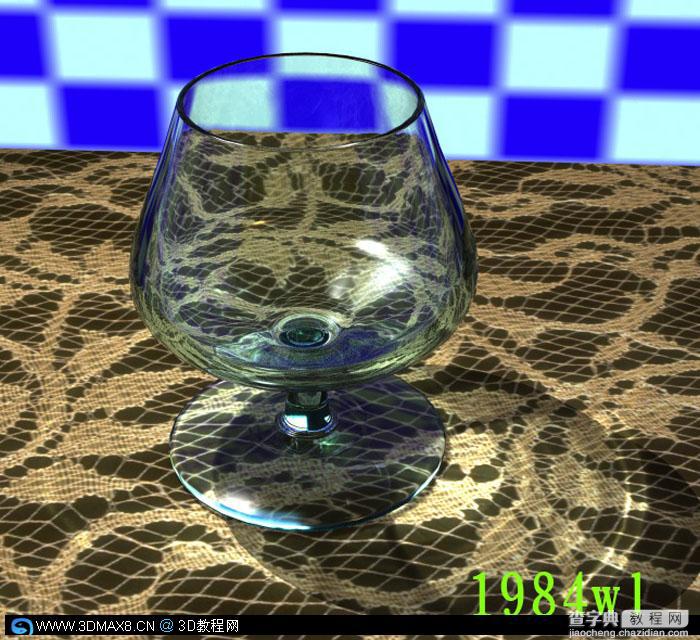 MR渲染玻璃杯从建模到渲染详细教程3