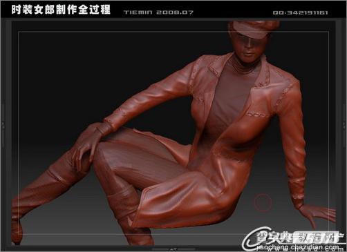 3DsMAX人物建模:打造3D版时装女郎25