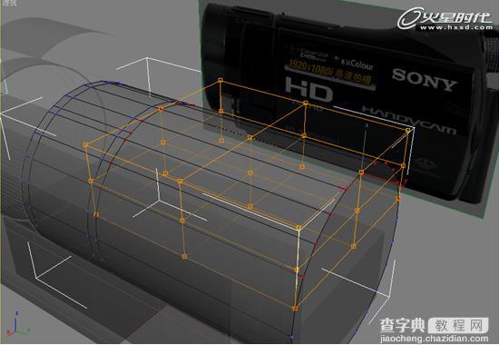 3DSMAX打造超逼真的SONY摄像机模型12
