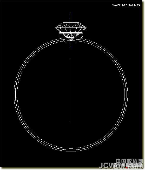 教你用AutoCAD绘制璀璨的钻石戒指50