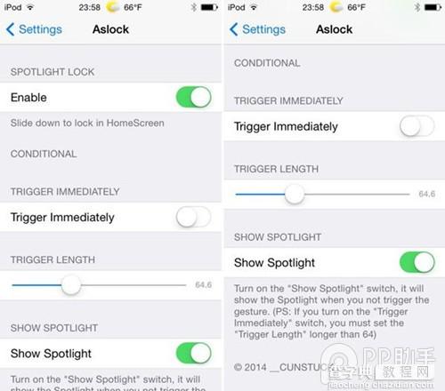 iOS7.1.x越狱新兼容插件Aslock的安装与使用详细介绍3