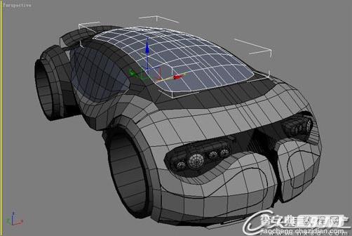 3Dsmax制作的“中国风”概念型跑车14