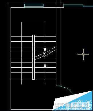 CAD怎么绘制室内楼梯的平面图?5