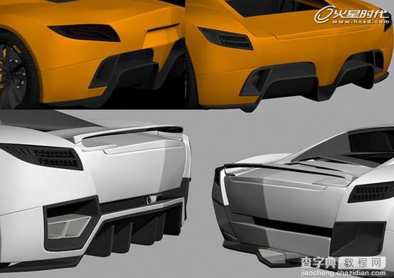 3DSMAX制作Tension GT跑车模型与游戏导入8