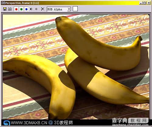 新手看过来:3DMax制作逼真香蕉教程11