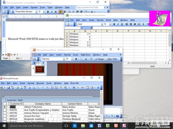 [视频+图文]Win10对老软件兼容性如何?可完美运行Office 9528