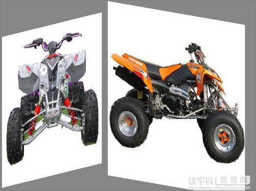 3Dsmax教程:四轮摩托车的制作过程2