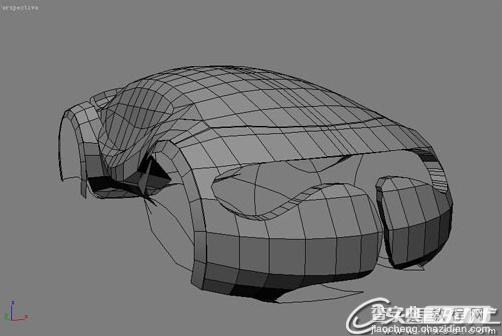 3Dsmax制作的“中国风”概念型跑车10