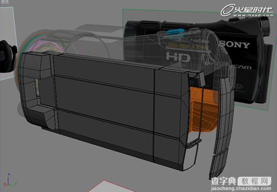 3DSMAX打造超逼真的SONY摄像机模型27
