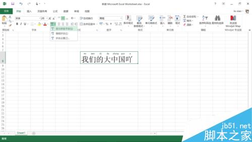 在Excel表格中如何给汉字加上标注拼音?7