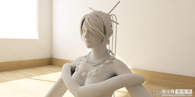 3ds Max打造3D游戏绝色美女Lulu15