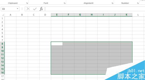 Excel2013如何查看当前表格的行数列数?4