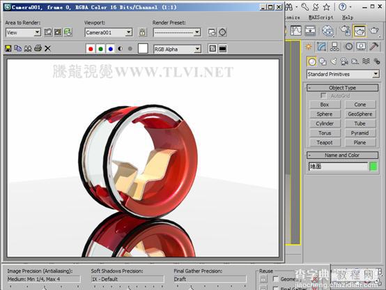 3dmax 2011 使用Autodesk材质设置9