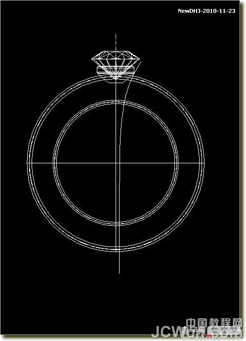 教你用AutoCAD绘制璀璨的钻石戒指52