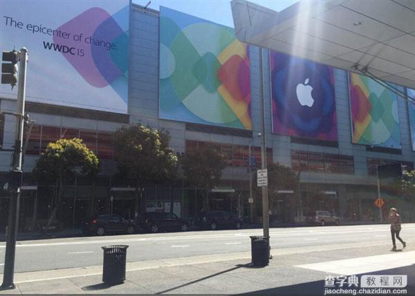 (图)2015苹果WWDC会场探营：神秘标语暗示iOS9将至?4