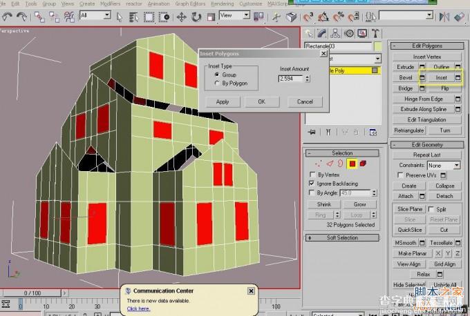 3DSMAX打造真实别墅模型教程32
