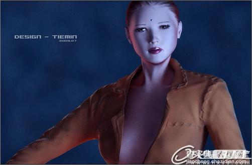 3DsMAX人物建模:打造3D版时装女郎6