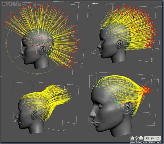 3D MAX建模教程：女性角色模型详细图文解析10