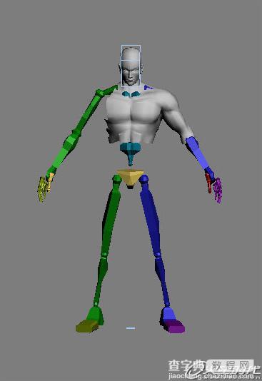 3DS Max教程:塑造网络游戏人物角色7
