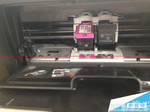 惠普2520hc打印机怎么换墨盒？惠普打印机换墨盒图解5