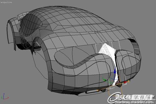 3Dsmax制作“中国风”概念跑车12