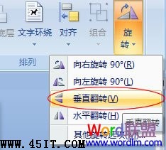 如何利用Word 2007制作倒写的“福”字7