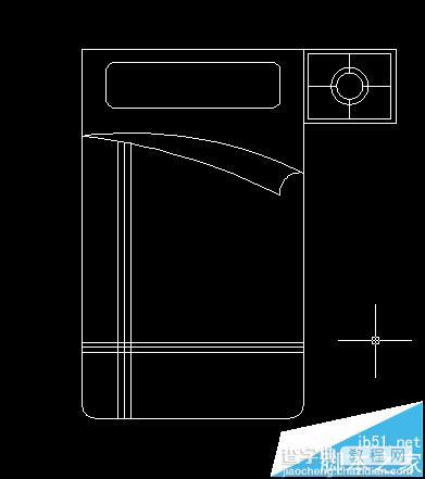 cad怎么画床及床头柜的平面图?5