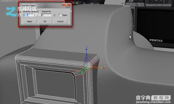 3dsmax制作数码单反照相机建模教程31