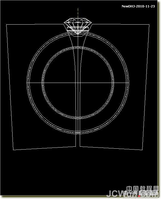 教你用AutoCAD绘制璀璨的钻石戒指53