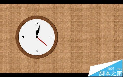 wps怎么制作时钟走动一小时的动画效果?1