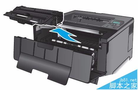 HP M701/M706打印机怎么更换碳粉盒?3