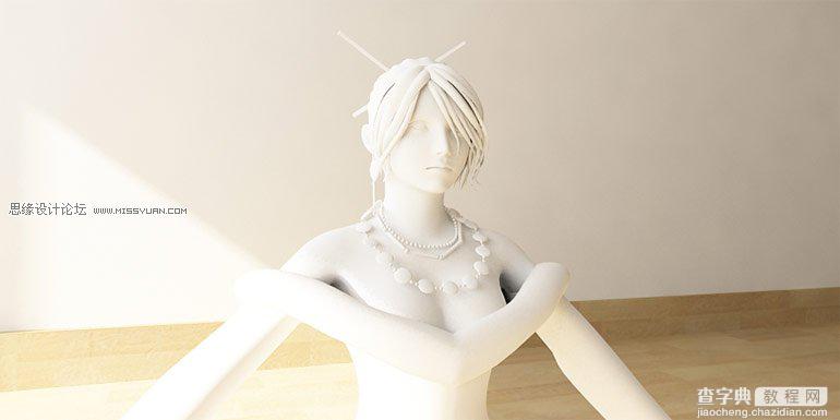 3ds Max打造3D游戏绝色美女Lulu16