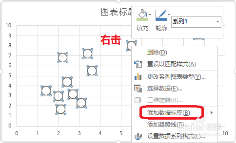 Excel的风险坐标图怎么做？8