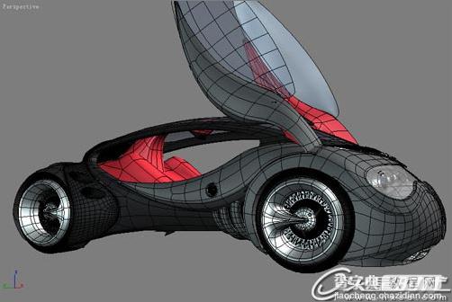 3Dsmax制作的“中国风”概念型跑车20