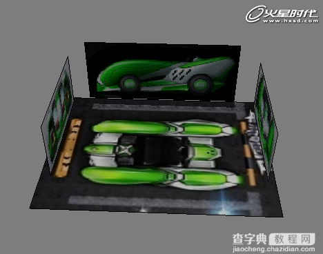 3DSMAX打造漂亮可爱的绿色卡丁车9