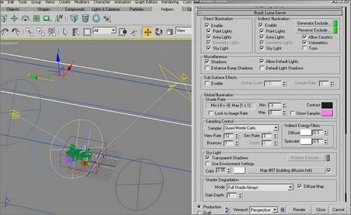 3Dsmax制作的极具个性的四轮摩托车17