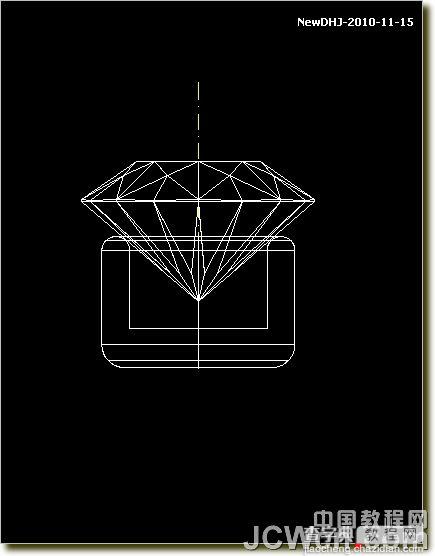 教你用AutoCAD绘制璀璨的钻石戒指69
