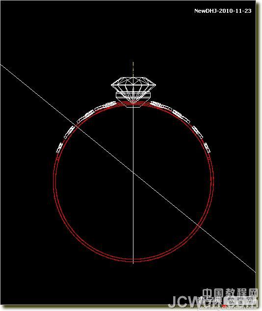 教你用AutoCAD绘制璀璨的钻石戒指63