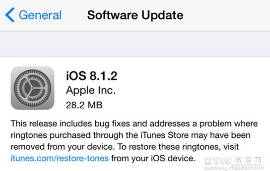 苹果全设备iPhone6/5S/iPadAir ios8.1.2完美越狱说明1