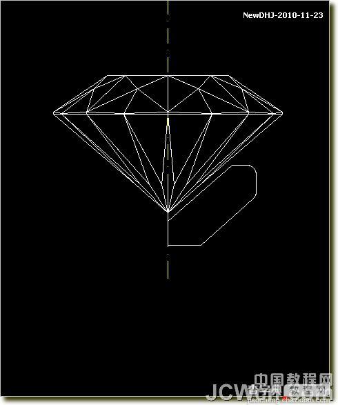 教你用AutoCAD绘制璀璨的钻石戒指48