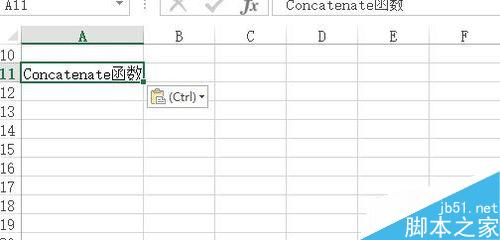 Excel如何将多个字符文本或多个单元格中的数据显示在一起?1