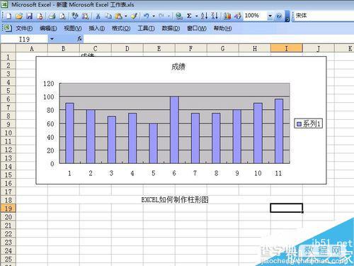 在EXCEL表格中怎么插入柱形图显示数据的波动?1