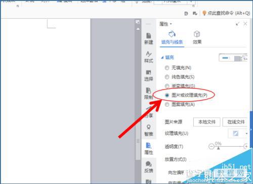WPS文档中怎么将图片与自己绘制的图形组合?10