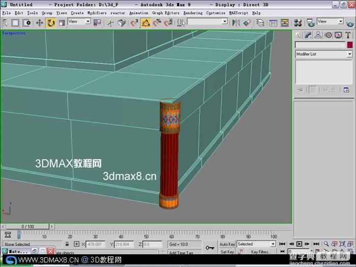 高精度古建筑宫殿 - 3DMAX制作教程(一)14