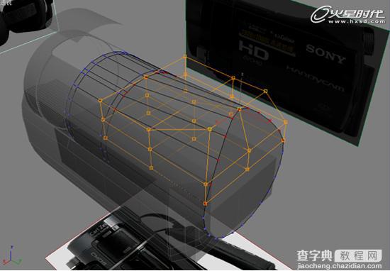 3DSMAX打造超逼真的SONY摄像机模型13