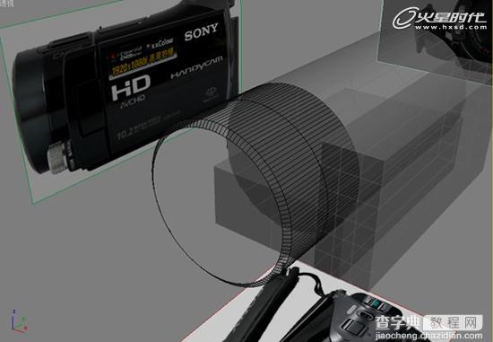 3DSMAX打造超逼真的SONY摄像机模型6