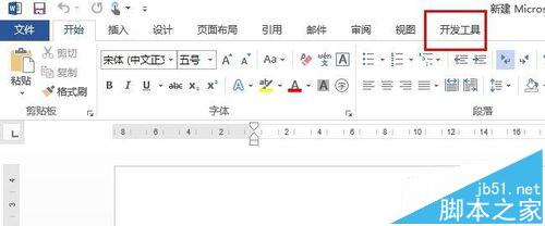 word菜单栏开发工具和加载项怎么自定义?8