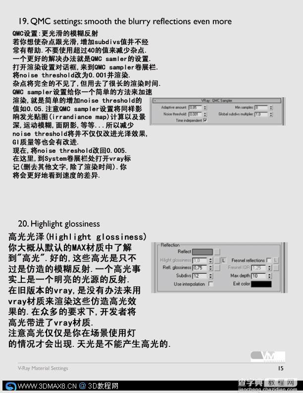 超经典的VRAY完全参数中文版10