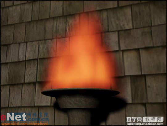 3dmax教程：Fire Effect模拟火焰的燃烧效果1